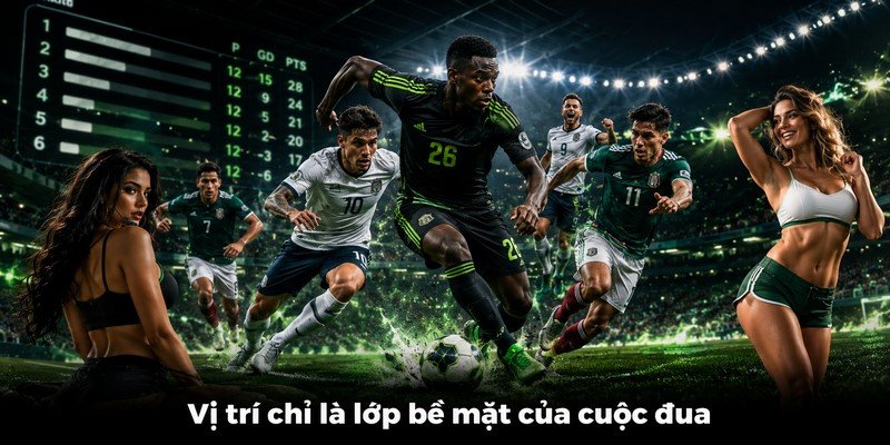 Vị trí chỉ là lớp bề mặt của cuộc đua