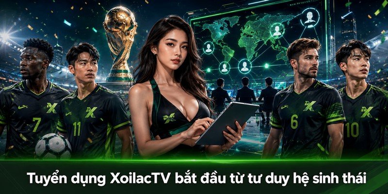 Tuyển dụng XoilacTV bắt đầu từ tư duy hệ sinh thái