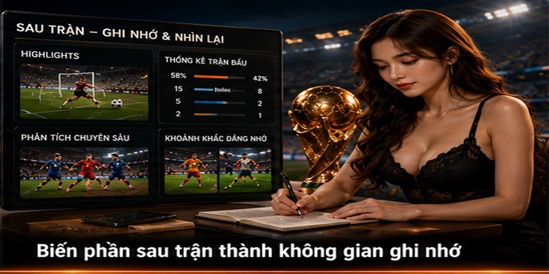 Biến phần sau trận thành không gian ghi nhớ