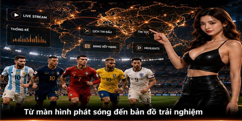 Từ màn hình phát sóng đến bản đồ trải nghiệm