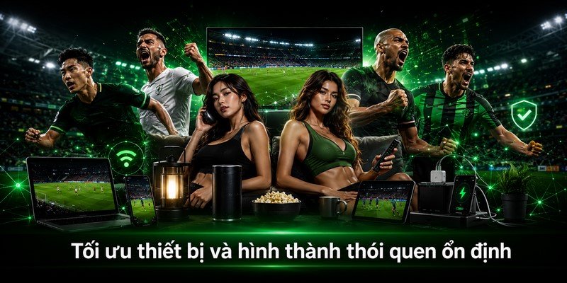 Tối ưu thiết bị và hình thành thói quen ổn định