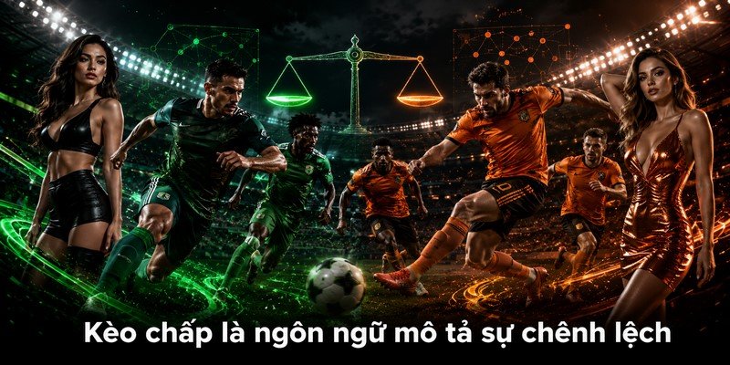 Kèo chấp là ngôn ngữ mô tả sự chênh lệch