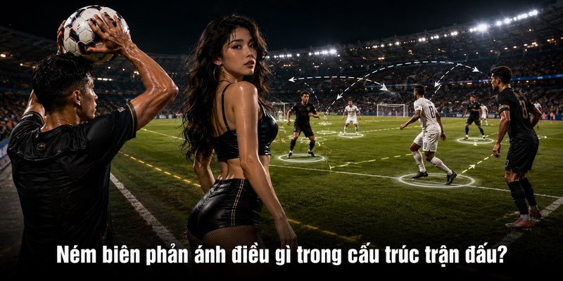 Ném biên phản ánh điều gì trong cấu trúc trận đấu?